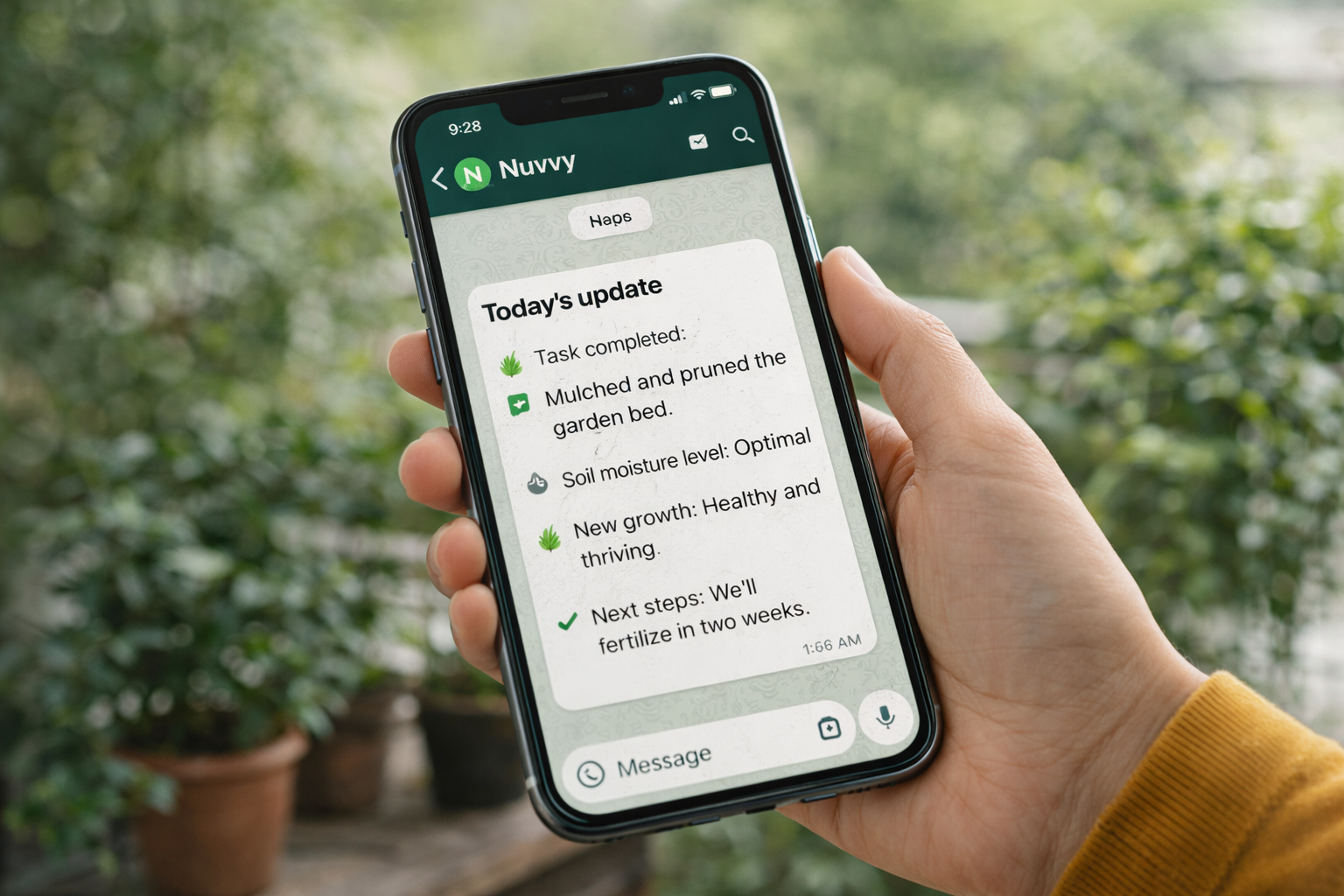 Post-Visit Update & Next Steps